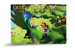 green star dragon book & audio